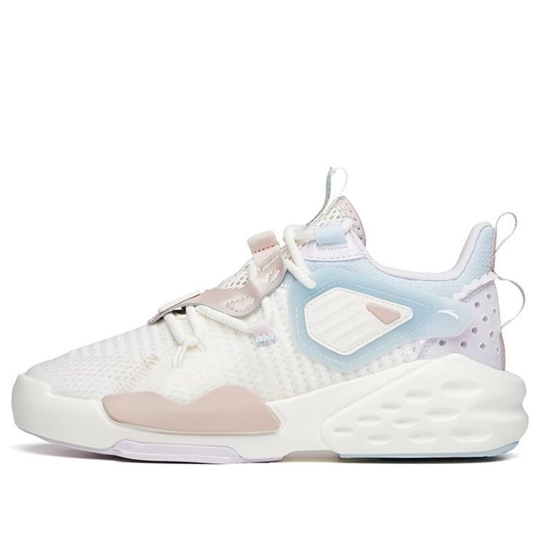 (WMNS) ANTA Badao Mid 'White Blue Purple' 122128084S-1