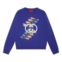 GUCCI SS21 Rainbow Stars Crewneck 'Purple' 626990-XJDNK-4120