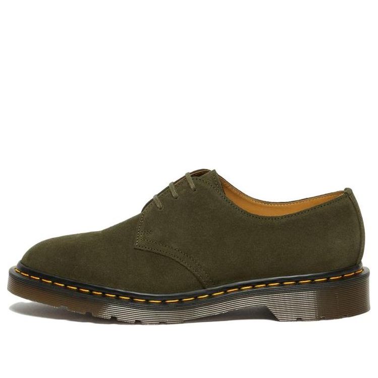 Dr. Martens 1461 Made in England Buck Suede Oxford 'Green' 27651332