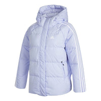 (WMNS) adidas Faux Suede Puffy Down Jacket Asia Sizing 'Purple' H20811