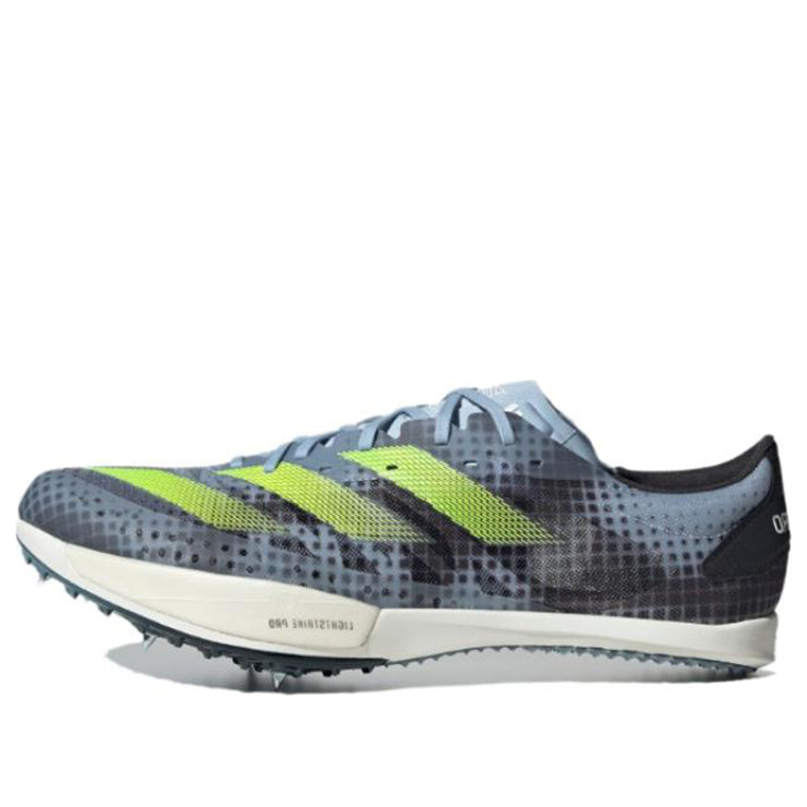 adidas Adizero Ambition Track and Field Lightstrike Shoes 'Wonder Blue Lucid Lemon' IE2767