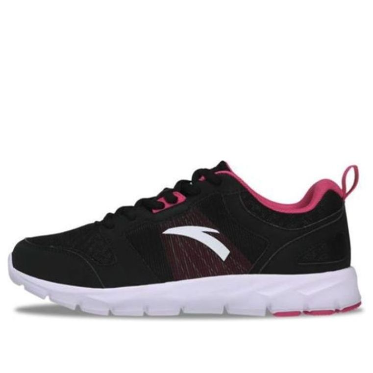 (WMNS) ANTA Running Series Sneakers 'Black Fuchsia White' 92625512-5