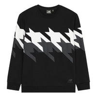 New Balance Sweatshirt 'Black White Grey' 5CC37253-BK