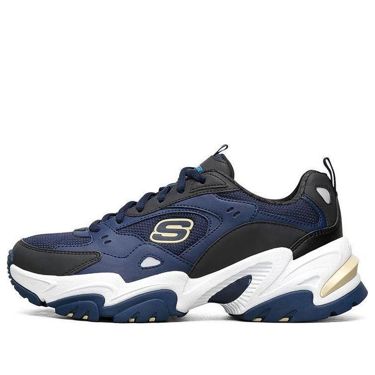 (WMNS) Skechers One Punch Man x Stamina V2 'Blue Black' 66666345-NVBK