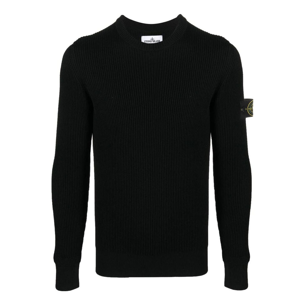 STONE ISLAND Knitted Sweater 'Black' 7915553C2-A0029