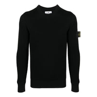 STONE ISLAND Knitted Sweater 'Black' 7915553C2-A0029