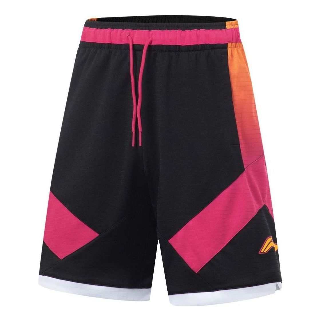 Li-Ning CBA All Star Game Basketball Shorts 'Black Pink' AAPT559-1