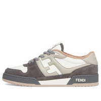 FENDI Match Low Top Suede 'Grey White' 7E1493AI1NF1IJF