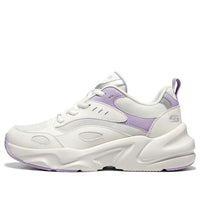 (WMNS) Skechers Bobs Bamina 2 'White Purple' 117363-WPUR