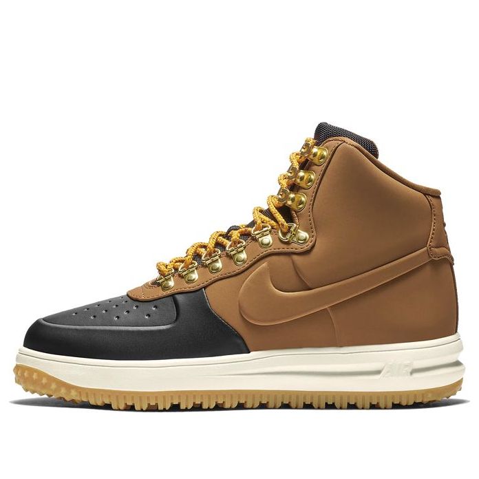 Nike Lunar Force 1 Duckboot '18 'Tan Black' BQ7930-001