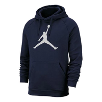 Air Jordan Graphic Print Hoodie 'Navy White' AV3145-419