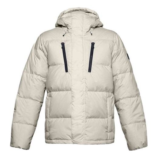 Under Armour Sportstyle Fleece Down Jacket 'White' 1355853-110
