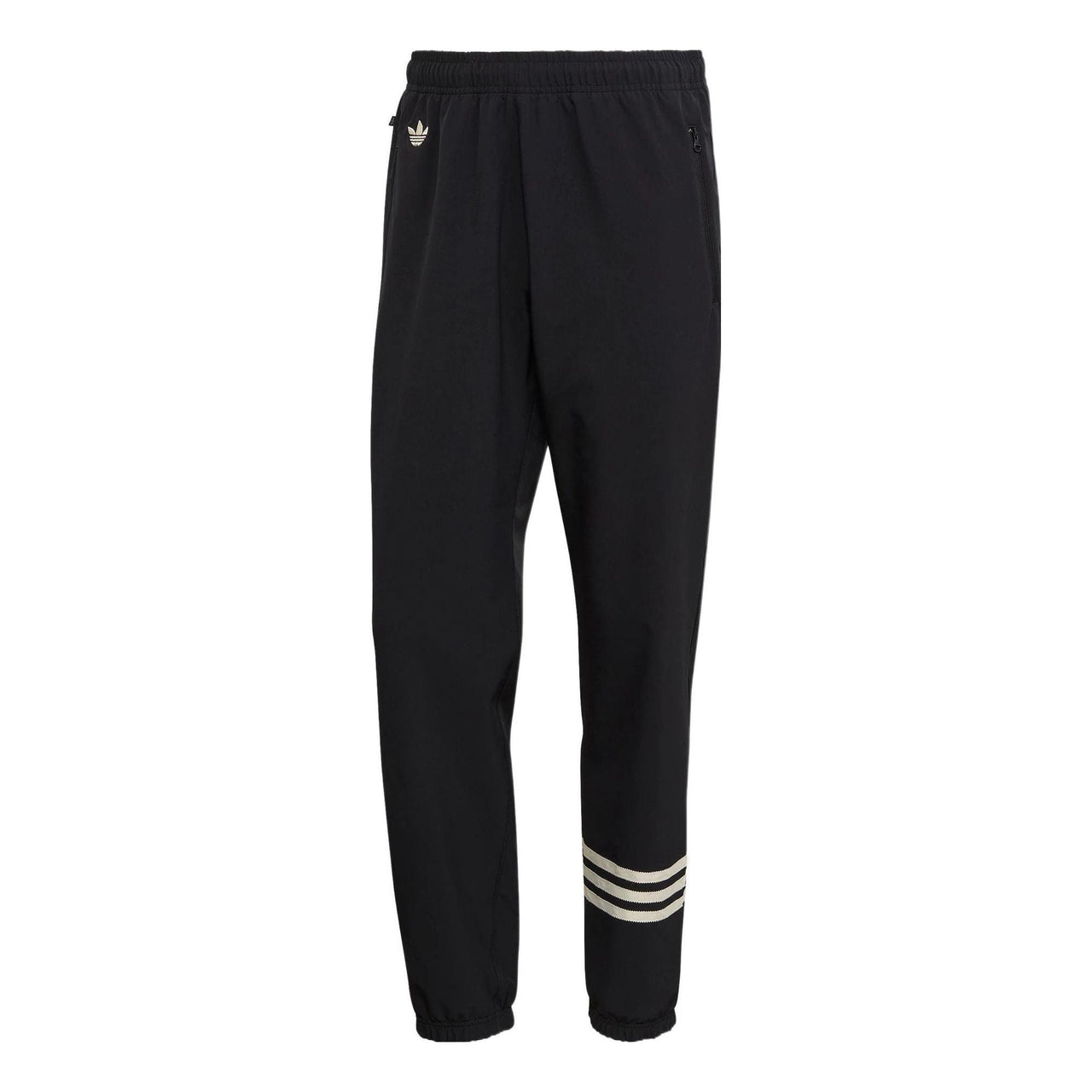 Men's adidas originals New C Tp Logo Embroidered Pants Classic Sports Pants/Trousers/Joggers Black HM1864
