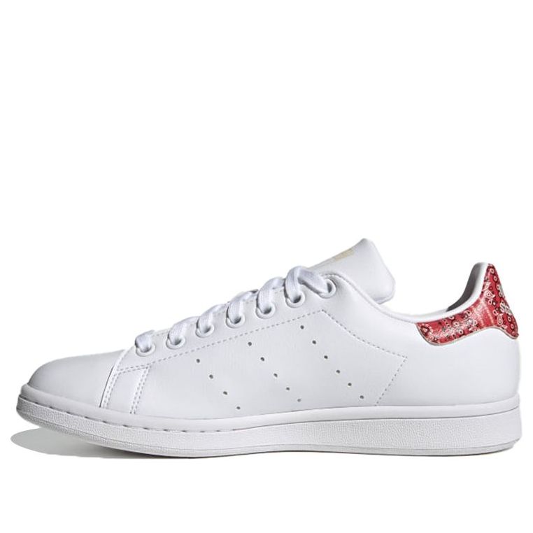 (WMNS) adidas originals Stan Smith Shoes 'Cream White Red' GZ9077