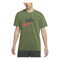 Nike AS Men's Nike Sportswear HE SS KNIT Top WASH GALACTIC JADE DA0034-337
