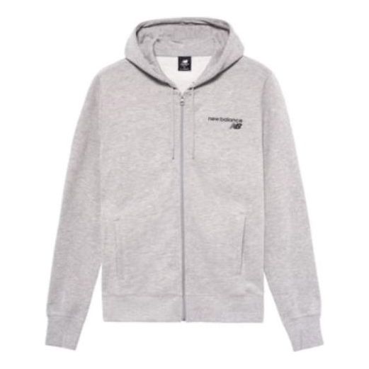 New Balance Classic Core ZHD Hooded Jacket 'Grey' MJ03907-AG