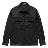 STONE ISLAND Compass Logo Shirt Jacket 'Black' 781510210-V0029