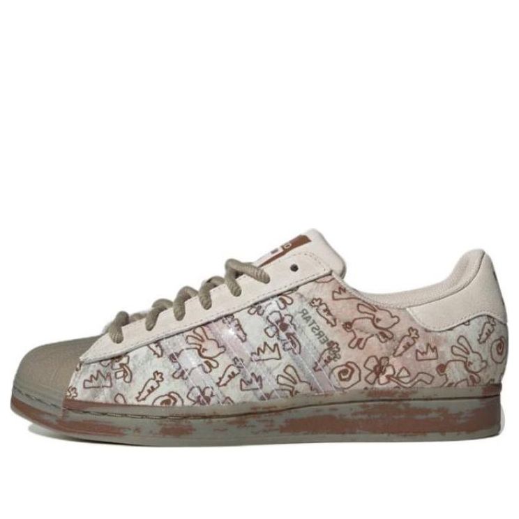adidas Melting Sadness x Superstar 'Allover Graphics - Clear Brown' H06343