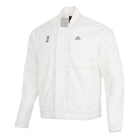 adidas Wj Jkt Denim Series Casual Sports Woven Jacket White GP0906