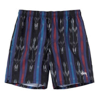 Stussy Ikat Stripe Water Short 'Black' 113135