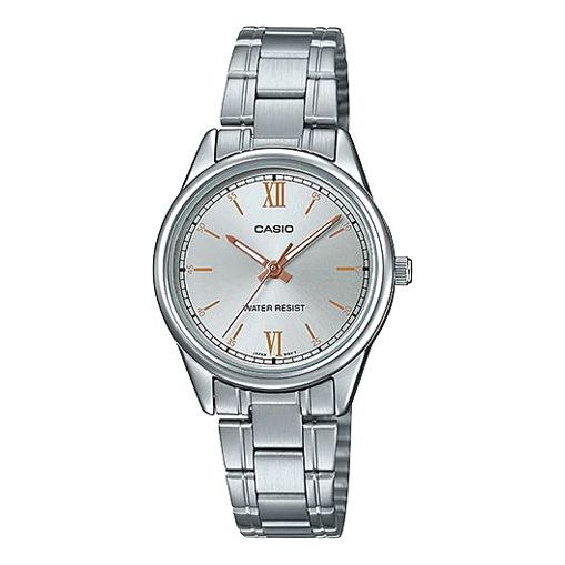 CASIO Quartz Waterproof Silver Analog LTP-V005D-7B2