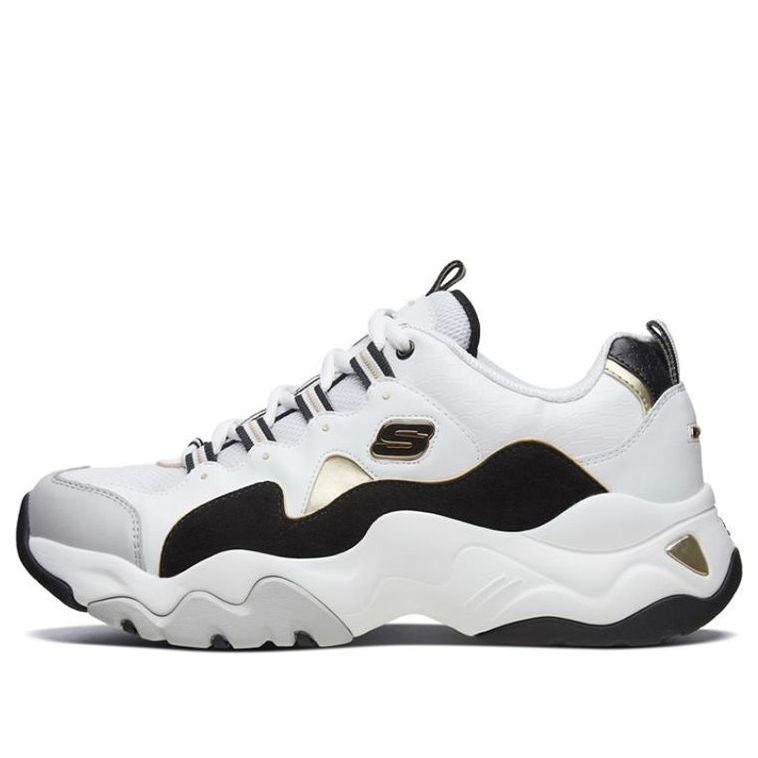 Skechers D'lites 3.0 Running Shoes White/Black 999285-WGD