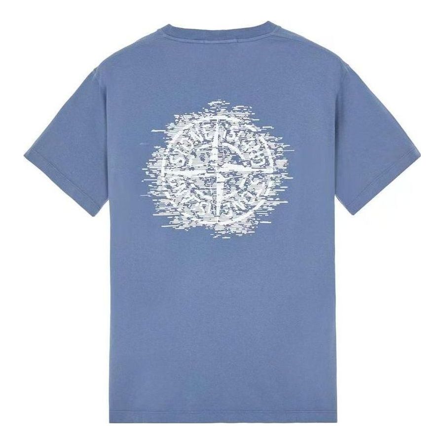 STONE ISLAND Institutional One Graphic T-shirt 'Light Blue' 78152NS89-V0024