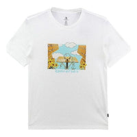 Converse Overgrown Hoops T-Shirt 'White' 10023257-A03