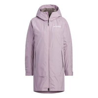 (WMNS) adidas Terrex 3-In-1 Rain.Rdy Super Inner Jacket 'Pink Brown' IP0728