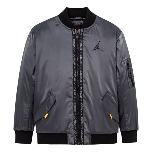 (GS) Air JordanPoly Padded Bomber Jacket 'Dark Grey' JD2242015GS-002