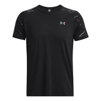 Under Armour RUSH Vent Short Sleeve 'Black' 1376790-001