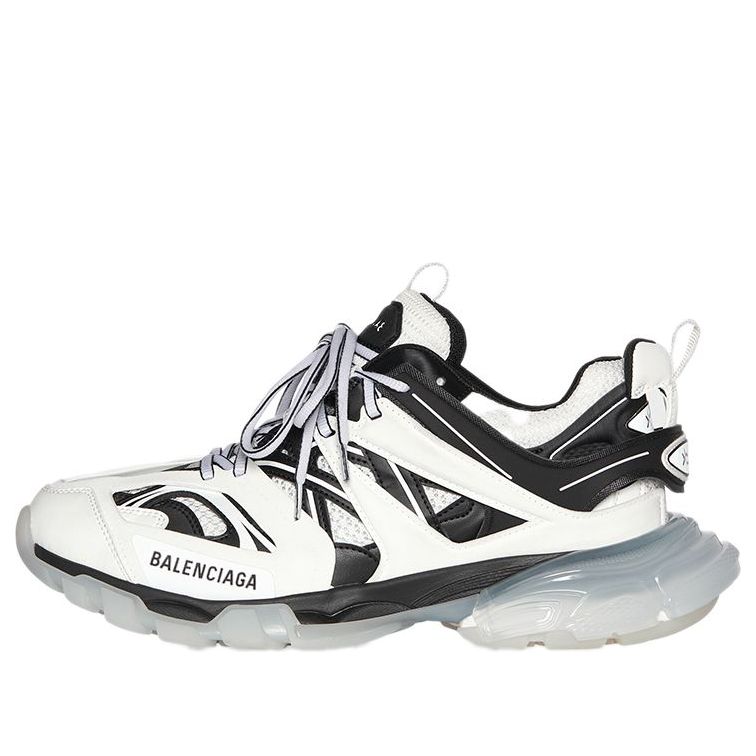 (WMNS) Balenciaga Track Sneaker 'Clear Sole - White Black' 647741W3BZ29010