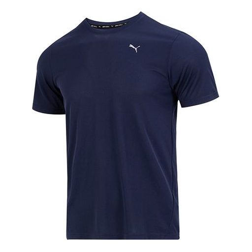 PUMA Training Logo T-Shirt 'Navy' 520759-06
