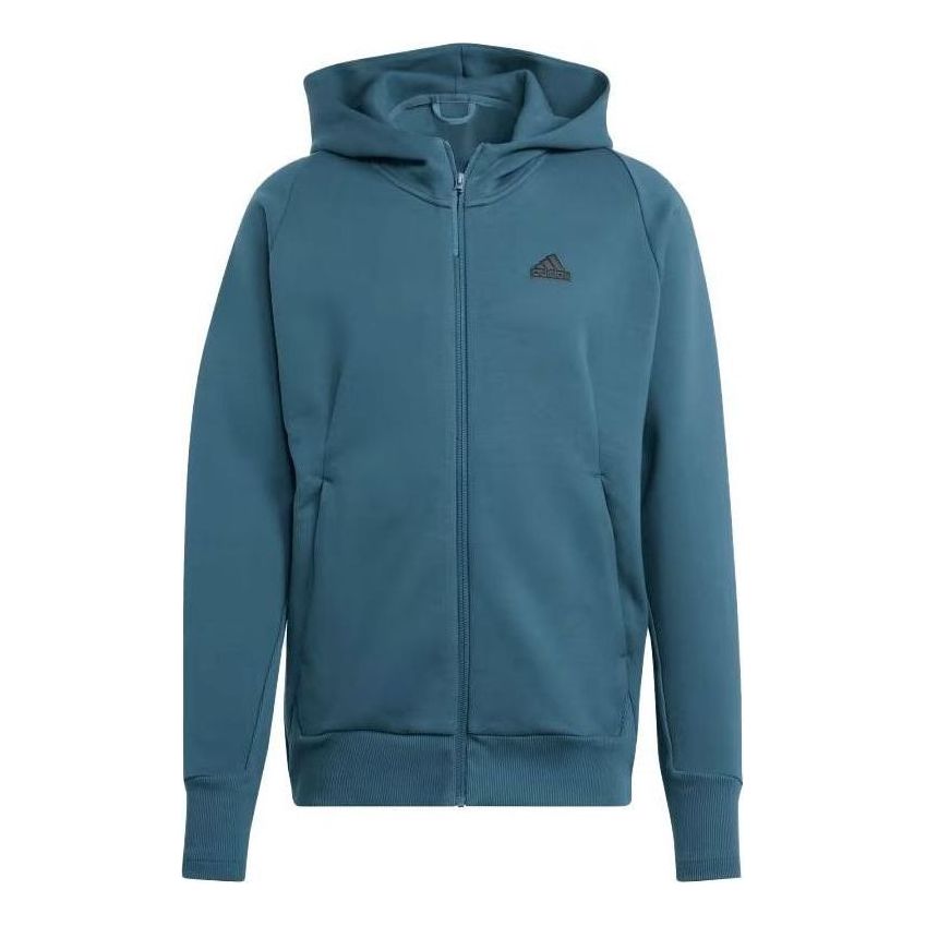 adidas Z.N.E. Premium Full-Zip Hooded Track Jacket 'Arctic Night' IN5087