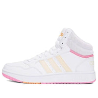 (PS) adidas Hoops Mid 3.0 K 'White Pink' HP6158