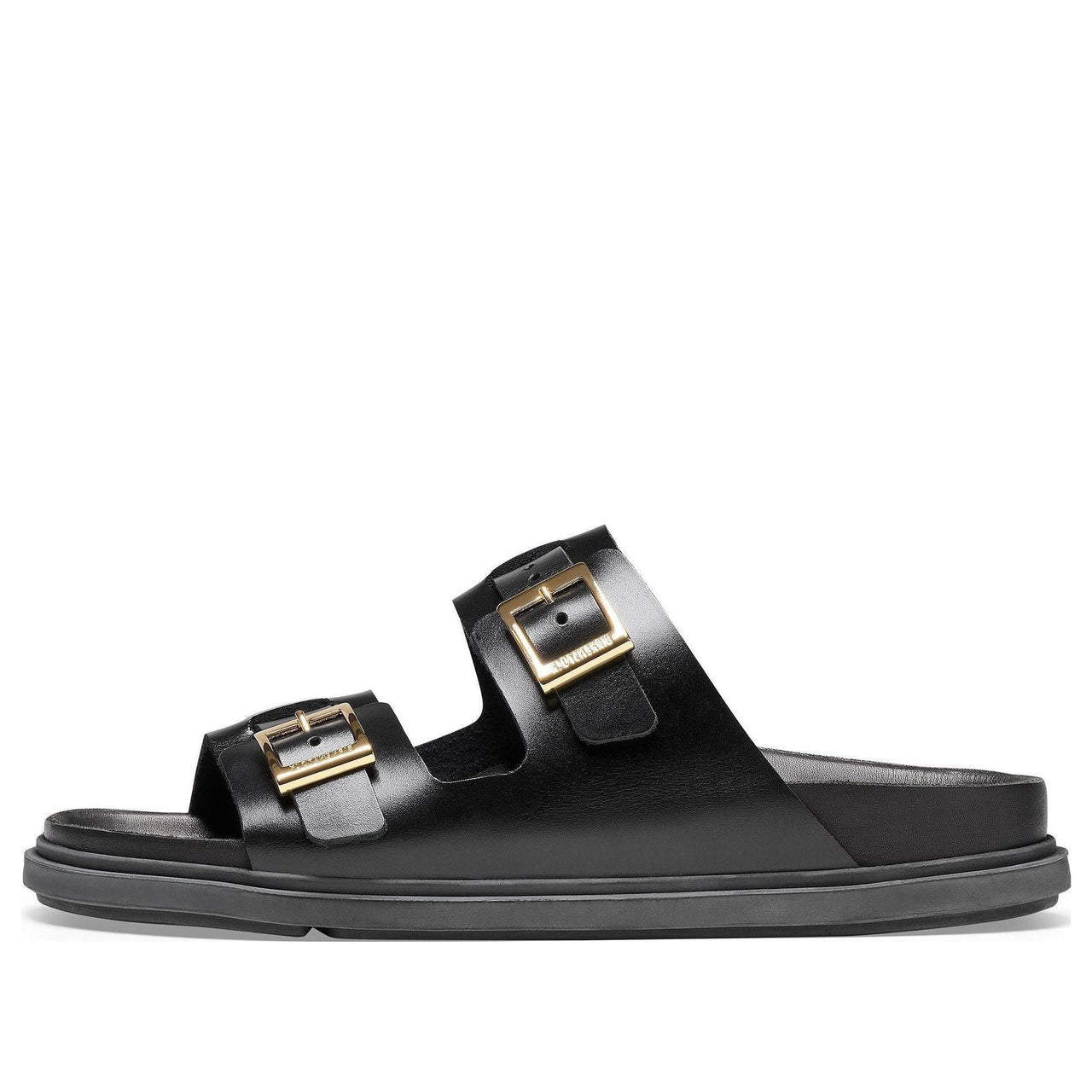 Birkenstock St Barths Natural Leather Narrow Fit 'Black' 1025245