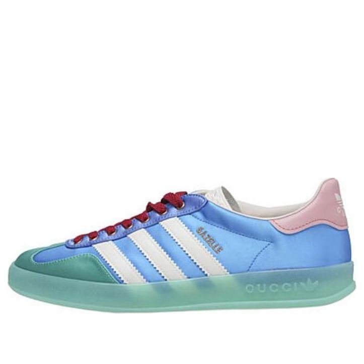 (WMNS) adidas x Gucci Gazelle 'Light Blue Silk' 707867-U7R10-3660