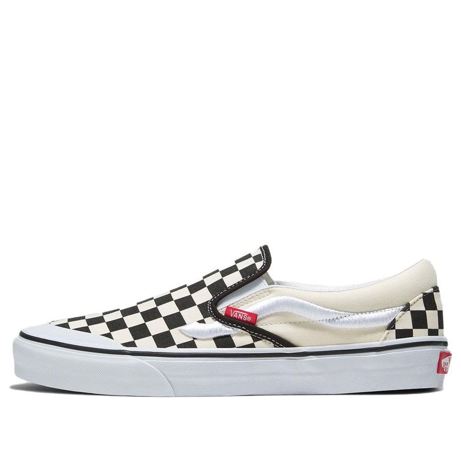Vans Classic Slip-On 138 Sidestripe 'Black Checkerboard' VN000BW3BKC