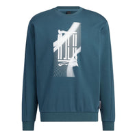 adidas WUJI Logo Pullover Jerseys Sportswear 'Teal' IA8184
