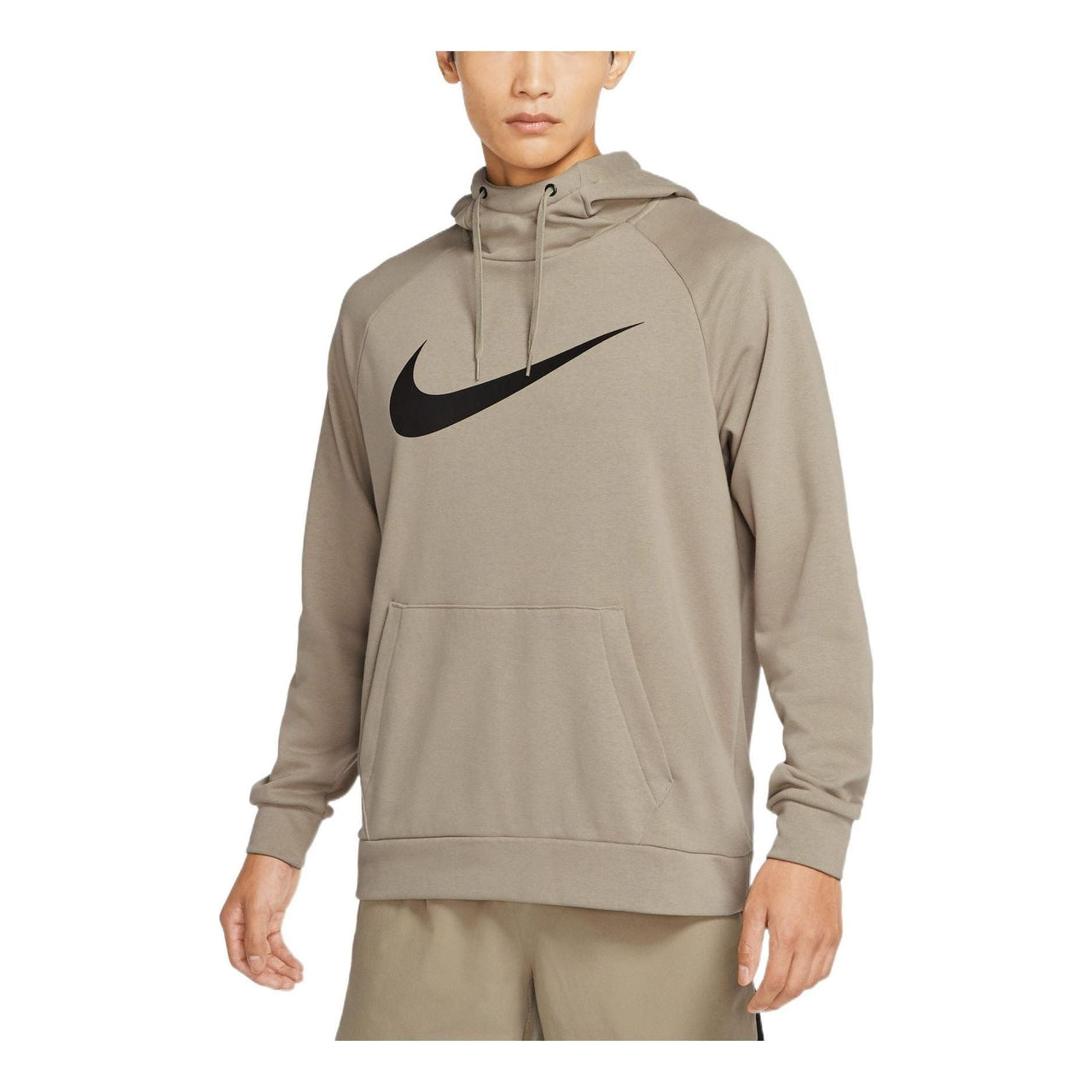 Men's Nike Casual Sports Solid Color Logo Khaki CZ2426-274