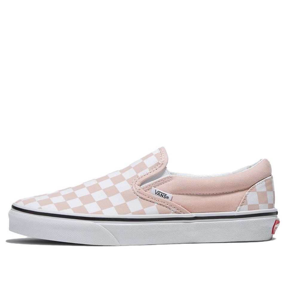 (WMNS) Vans Classic Slip-On Checkerboard 'Pink' VN000BVZBQL