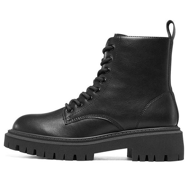 (WMNS) Skechers Modern Rugged 'Black' 167344-BBK