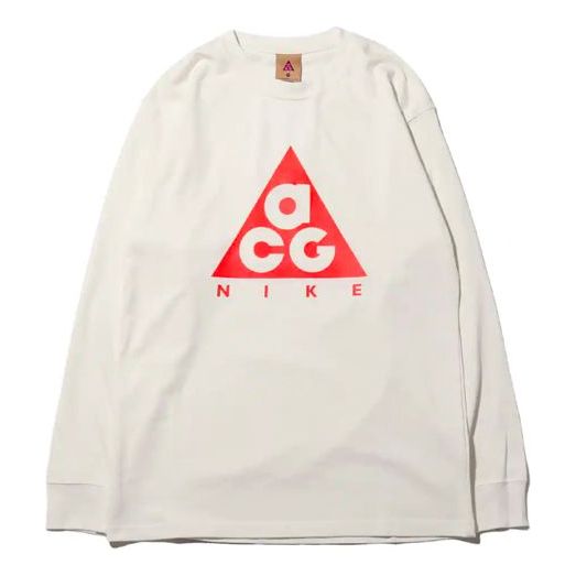 Nike ACG Ls Tee Athleisure Casual Sports Pullover Long Sleeves White BQ7203-122