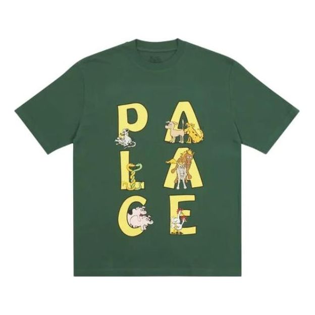 Palace Session T-Shirt 'Green' P23TS058