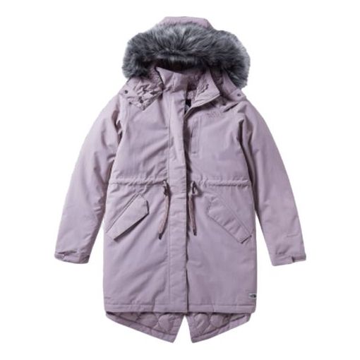 (WMNS) THE NORTH FACE Knee Length Coats 'Purple' 3VV2-D2Q