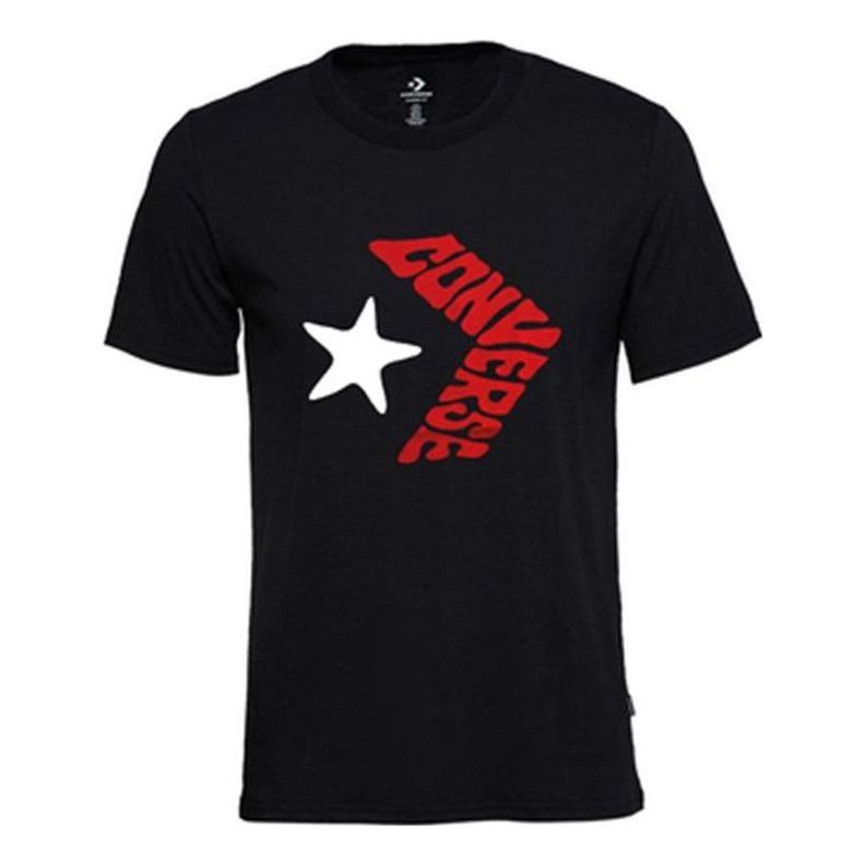Converse Bubble Chevron Tee 'Black' 10018870-A01