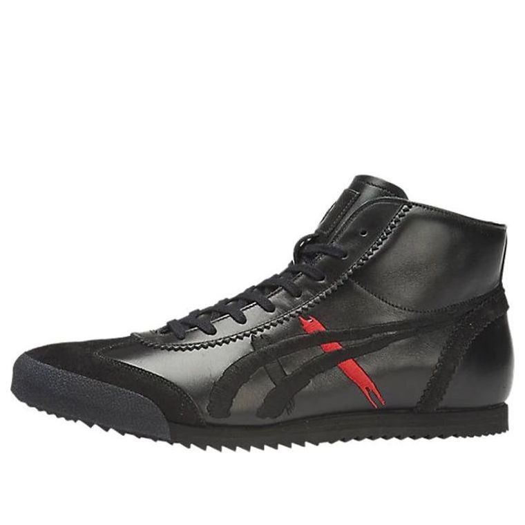 Onitsuka Tiger Mexico Mid Runner Dx 'Black Leather' 1181A117-001