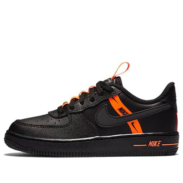 (PS) Nike Force 1 Low LV8 KSA 'Black Total Orange' CT4681-001