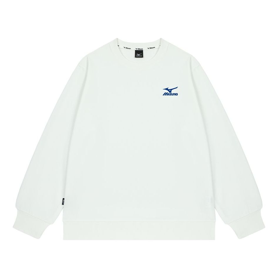 Mizuno Logo Casual Sweater 'White' A2CA2A70