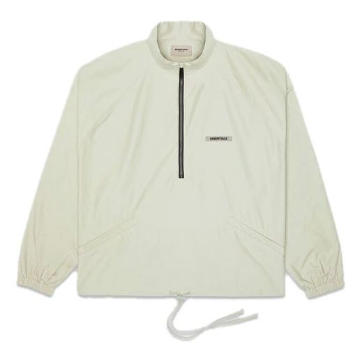 Fear of God Essentials FW20 Half Zip Track Jacket 'Sage' 0202250500025012